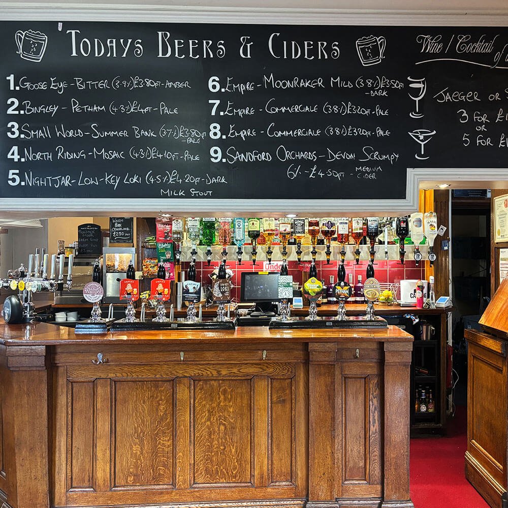 The Bar at The Commercial, Slaithwaite The Bar at The Commercial, Slaithwaite